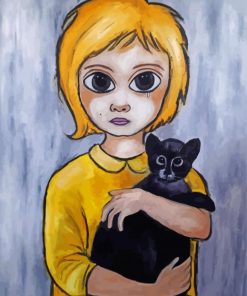 Margaret Keane Big Eyes Paint By Numbers