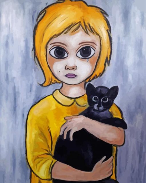 Margaret Keane Big Eyes Paint By Numbers