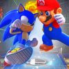 Mario And Sonic Characters Paint By Numbers