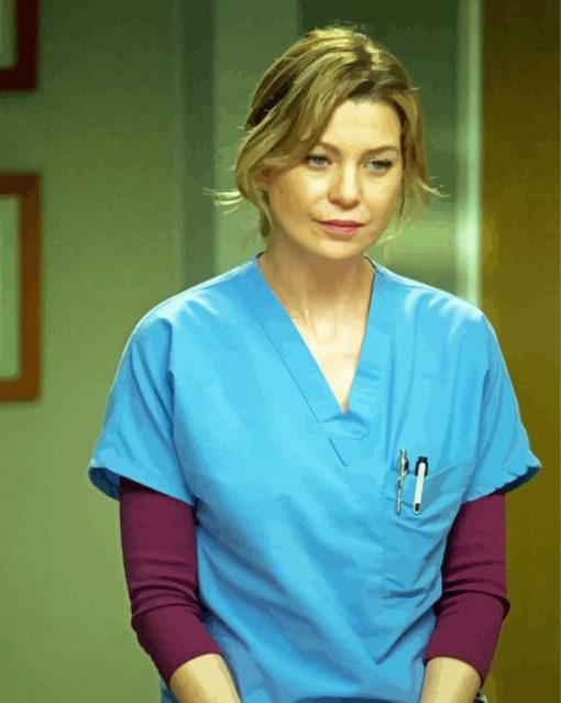 Meredith Grey Serie Paint By Numbers