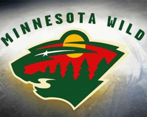 Minnesota Wild Logo Art Paint By Numbers