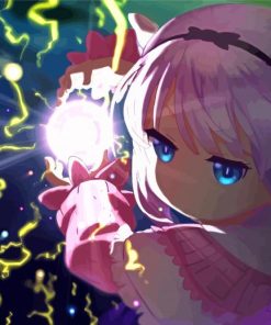 Miss Kobayashis Dragon Maid Kanna Kamui Character Paint By Numbers