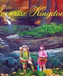 Moonrise Kingdom Poster Paint By Numbers