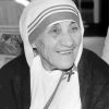 Mother Teresa Black And White Paint By Numbers