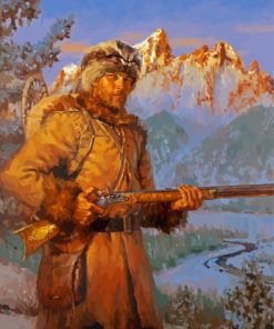 Mountain Men Art Paint By Numbers