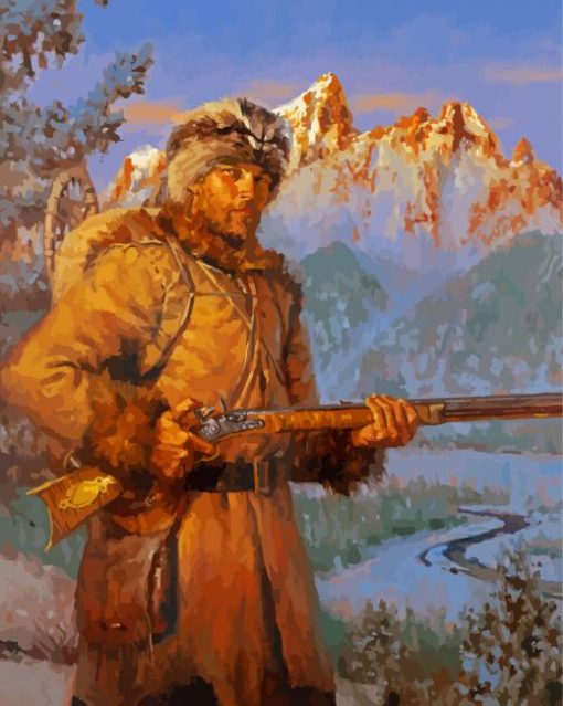 Mountain Men Art Paint By Numbers