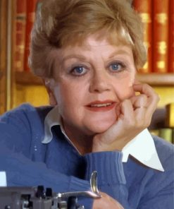 Murder She Wrote Jessica Fletcher Character Paint By Numbers