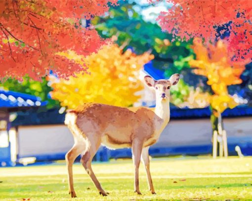 Nara Park Paint By Numbers