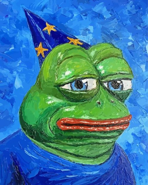 Pepe Frog Birthday Paint By Number