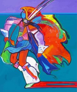 Plains Indian Fancy Dancer John Nieto Paint By Numbers