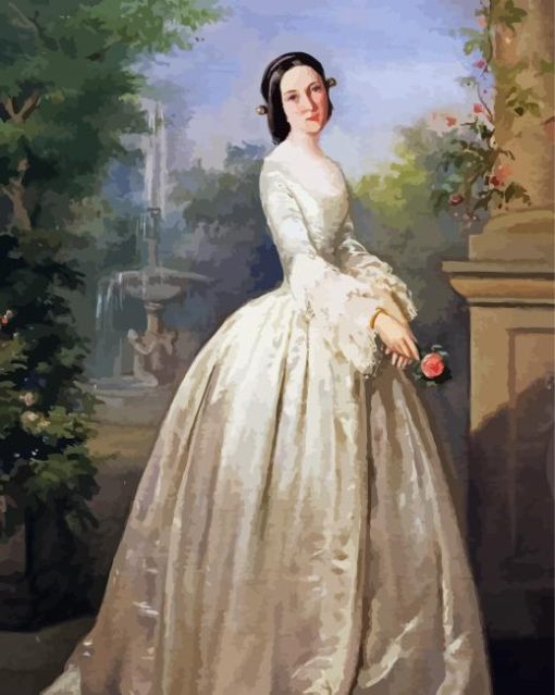 Princess Tatiana 18 Century Woman Paint By Numbers