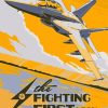 RAAF Military Poster Paint By Numbers