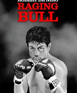 Raging Bull Movie Paint By Numbers