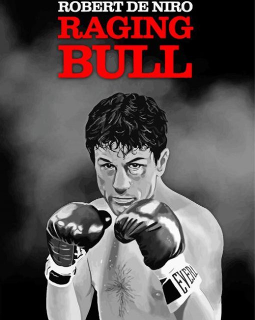 Raging Bull Movie Paint By Numbers