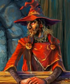 Rincewind Character Art Paint By Numbers