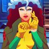 Rogue Marvel Animation Paint By Numbers