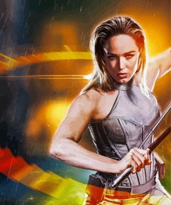 Sara Lance White Canary Paint By Numbers