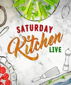 Saturday Kitchen Poster Paint By Number