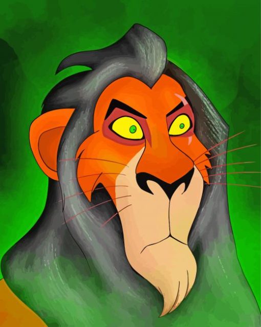 Scar Character Art Paint By Numbers