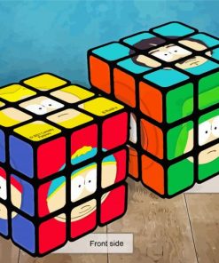 SouthPark Rubiks Cube Paint By Numbers