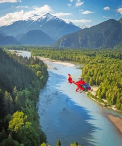 Squamish Landscape Paint By Numbers