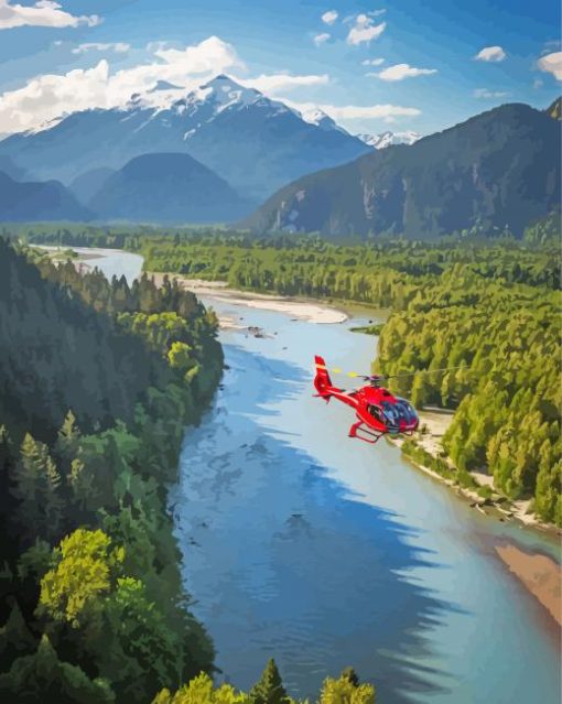 Squamish Landscape Paint By Numbers