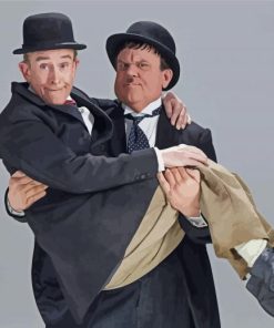 Stan And Ollie Paint By Numbers