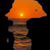 Sunset At Hercules Cave Tangier Morocco Paint By Numbers