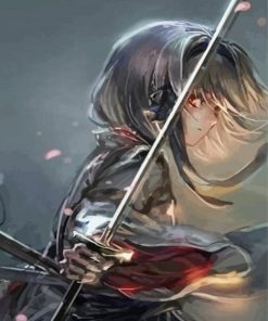 Sword Girl Paint By Numbers