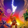 The Powerful He Man Paint By Numbers