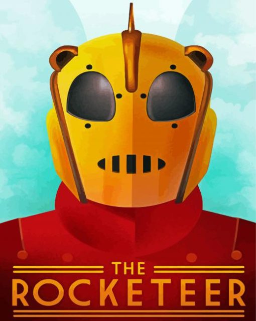 The Rocketeer Fantasy Film Paint By Numbers