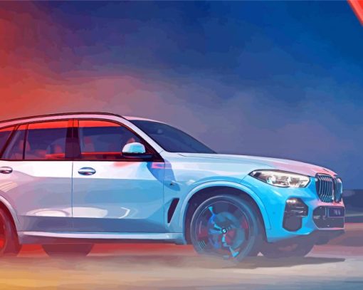 The BMW X5 Car Paint By Numbers