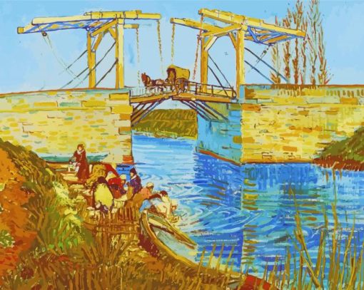 Van Gogh Bridge At Arles Paint By Numbers