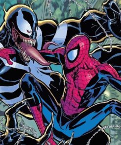 Venom Spider Man Paint By Numbers