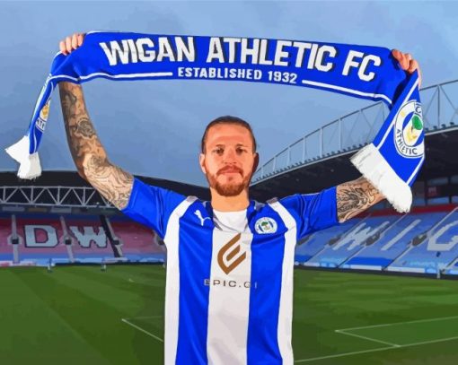 Wigan Athletic Football Club Paint By Numbers