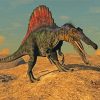 Wild Spinosaurus Dinosaur Paint By Numbers