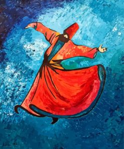 Abstract Sufi Art Paint By Numbers