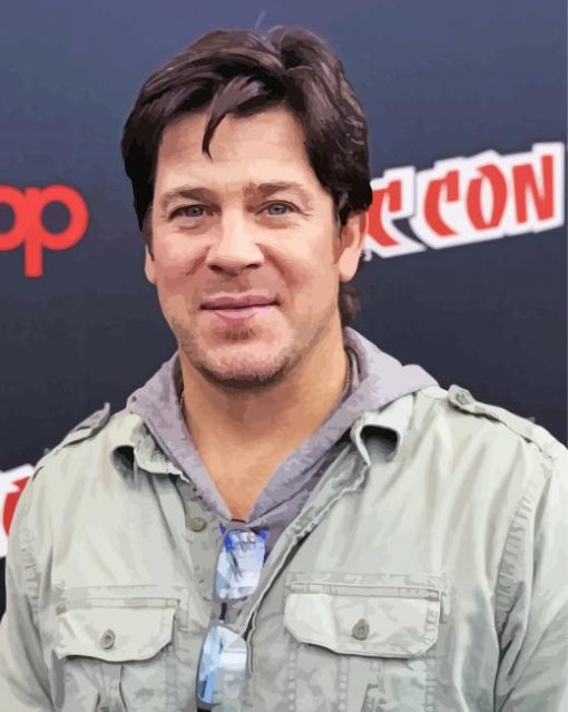 Actor Christian Kane Paint By Numbers