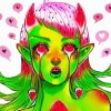 Aesthetic Watermelon Girl Paint By Numbers