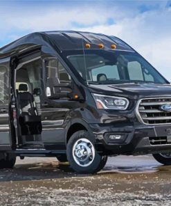 Black Ford Transit Paint By Numbers