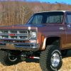 Brown 76 GMC Pickup Paint By Numbers