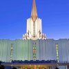 Close Up Jordan River Utah Temple Paint By Numbers