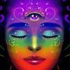 Colorful Woman Third Eye Paint By Numbers