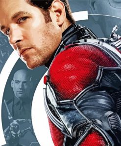 Cool Antman Hero Paint By Numbers