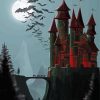 Creepy Dracula Castle Paint By Numbers