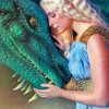 Daenerys And Dragon Paint By Numbers