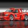 Dodge Ram Truck Sport Car Paint By Numbers