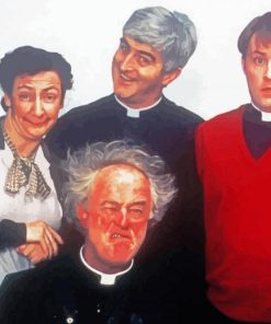 Father Ted Characters Paint By Numbers