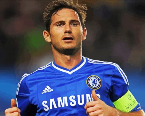 Footballer Frank Lampard Sport Paint By Numbers