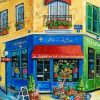 Fench Flower Shop Paint By Numbers